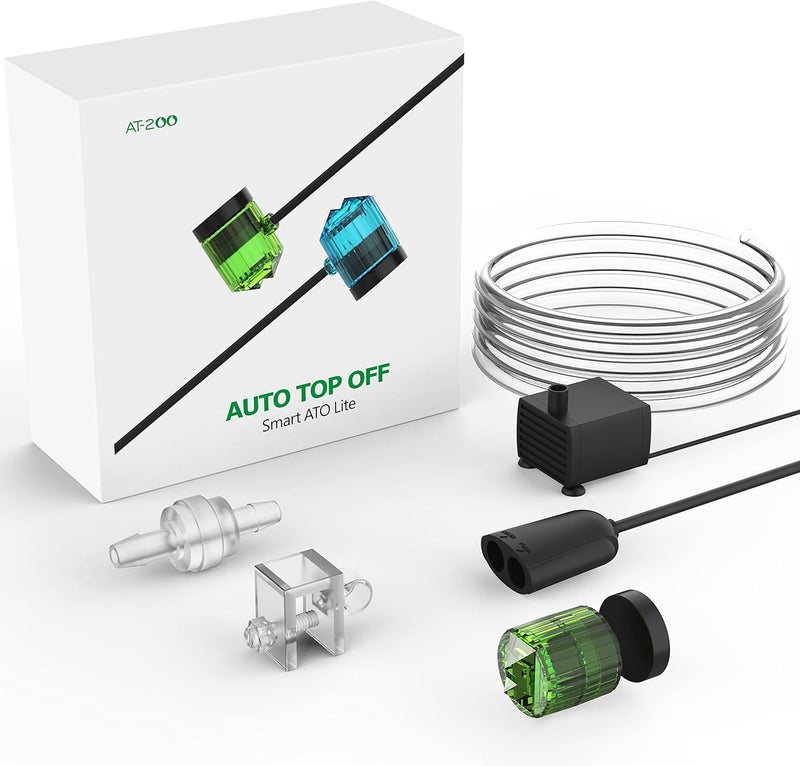 Useek Auto Top Off for Saltwater Aquarium Water ATO System for Both Reef and Fresh Tank - Green - Image 1